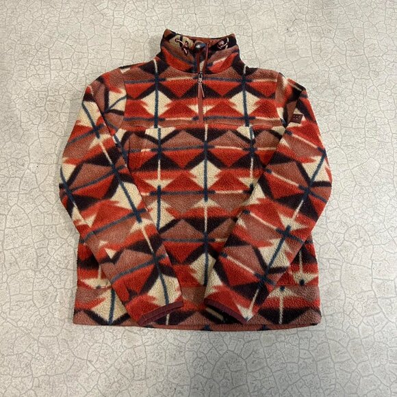 Fall Tones Aztec Billabong Fleece Jacket - Picture 2 of 5